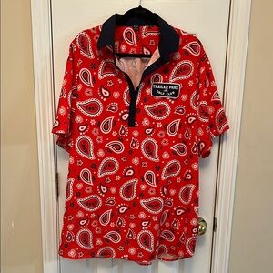 Red Paisley Men’s Trailer Park Golf Club